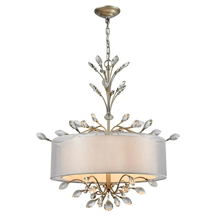 Chandeliers with Metal Frames in Gold FinishAsbury Four-Light Chandelier