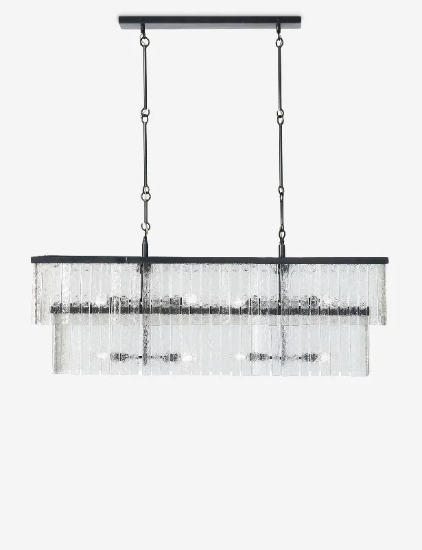 Chandeliers for Dining Rooms to Set the Mood for MealsGleason Linear Chandelier