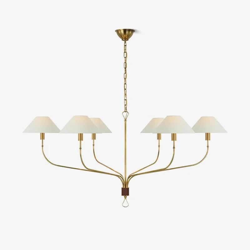 Chandeliers for Living Rooms to Create a Focal PointGriffin Staggered Tail Chandelier