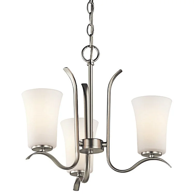 Victorian - Inspired Chandeliers with Ornate DetailsArmida Three-Light Mini Chandelier