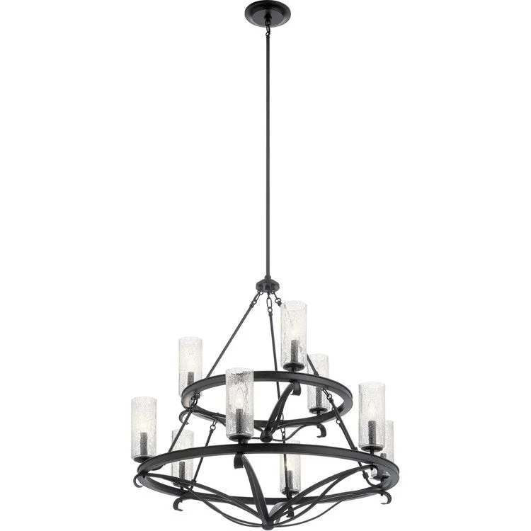 Small Chandeliers for Compact RoomsKrysia Nine-Light Chandelier