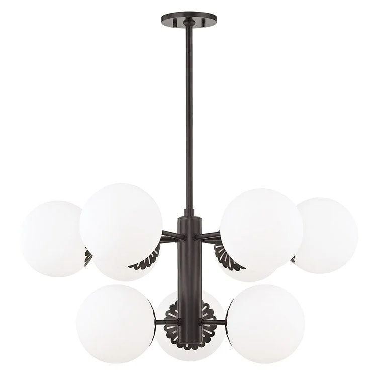 Mid - Century Modern Chandeliers for Vintage AppealPaige Nine-Light Chandelier