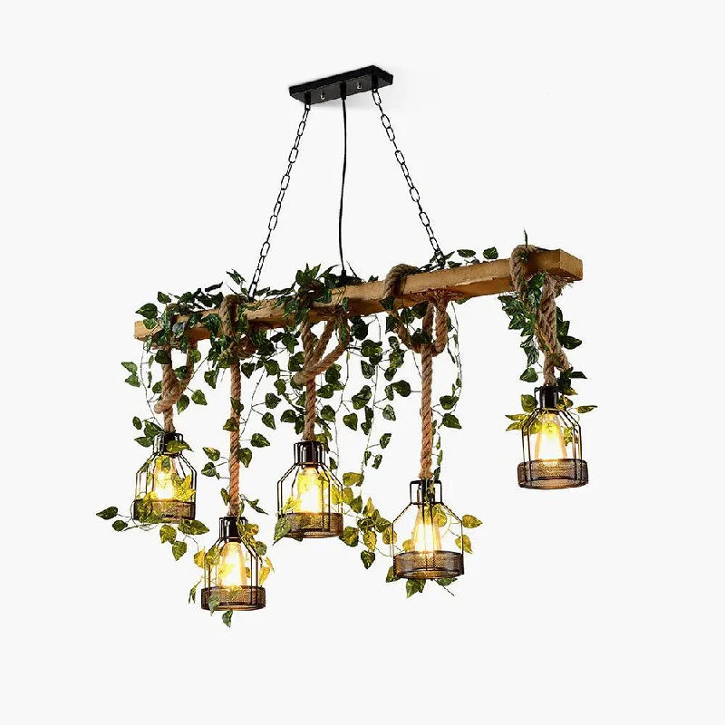 Art Deco Chandeliers for a Retro - Glam LookRustic Wooden Chandelier