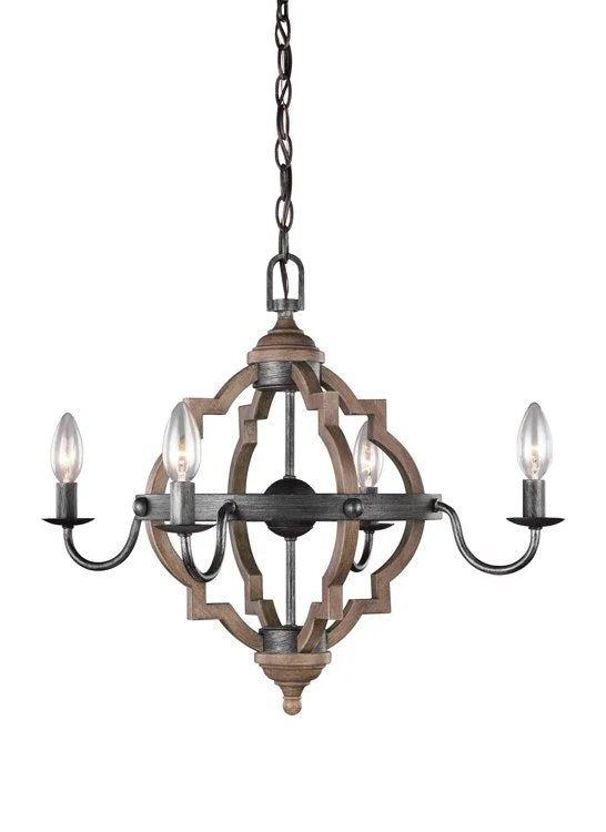 Chandeliers with Multiple Lights for Maximum IlluminationSocorro Four-Light LED Chandelier