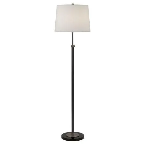 Wood Floor Lamp with Natural Grain for a Warm and Organic FeelBruno Adjustable Club Floor Lamp in Various Shades