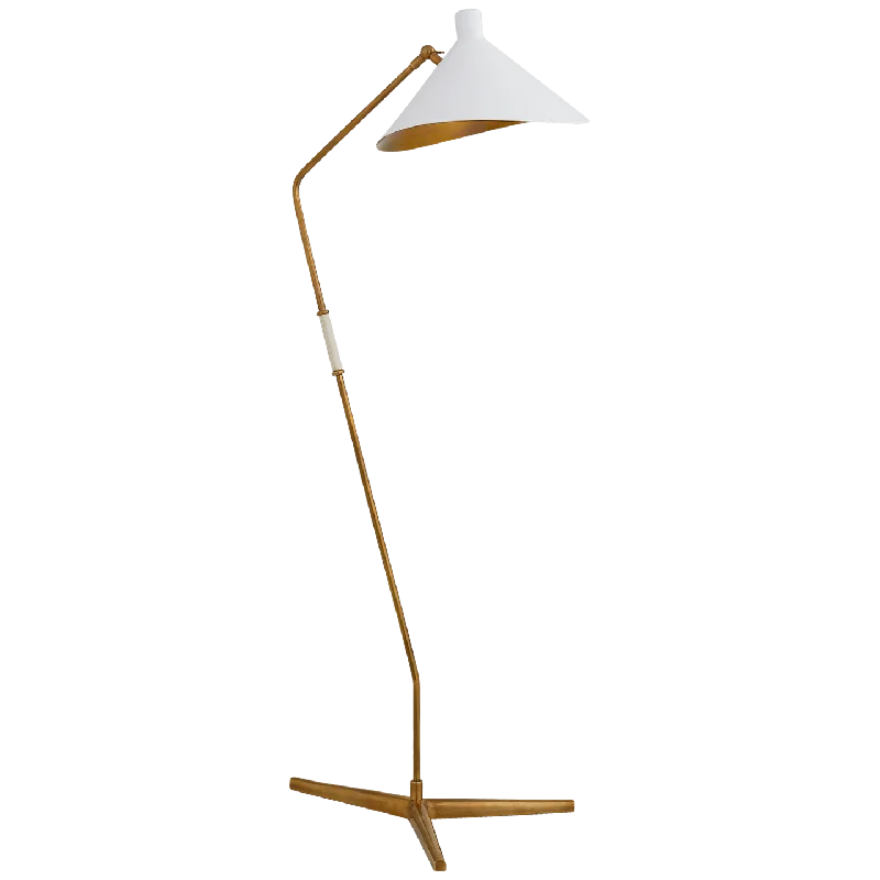 Modern Minimalist Floor Lamp for Contemporary Living RoomsMayotte Offset Floor Lamp