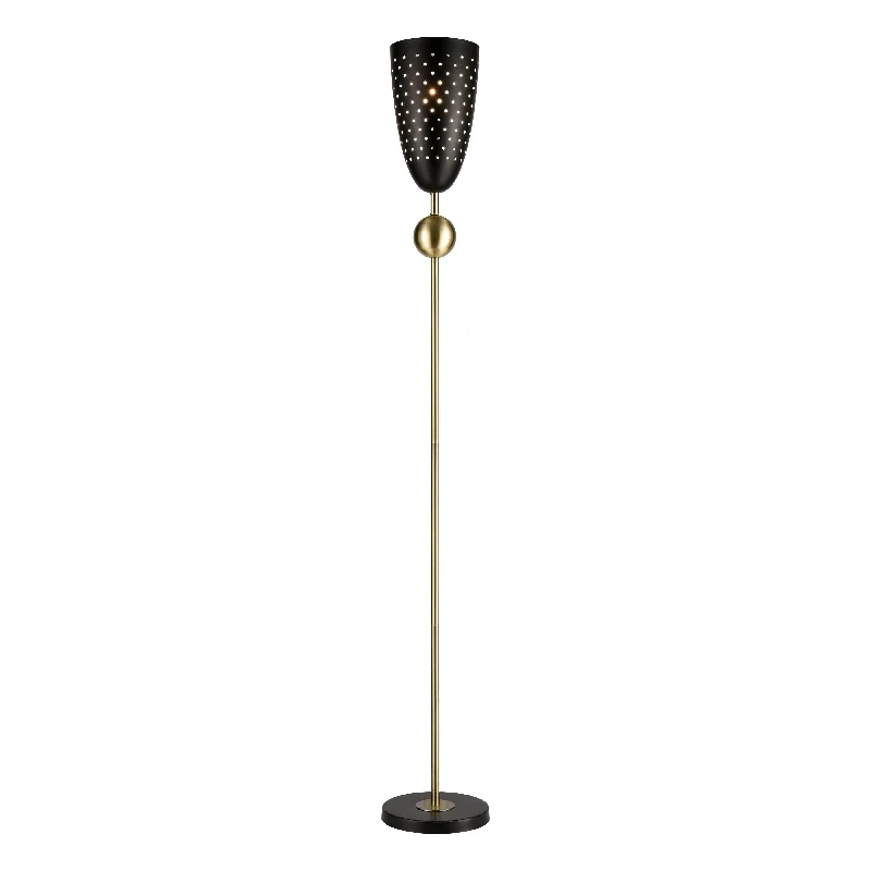 Bohemian Inspired Floor Lamp for Eclectic Home DecorAmulet 69.5" High 1-Light Floor Lamp