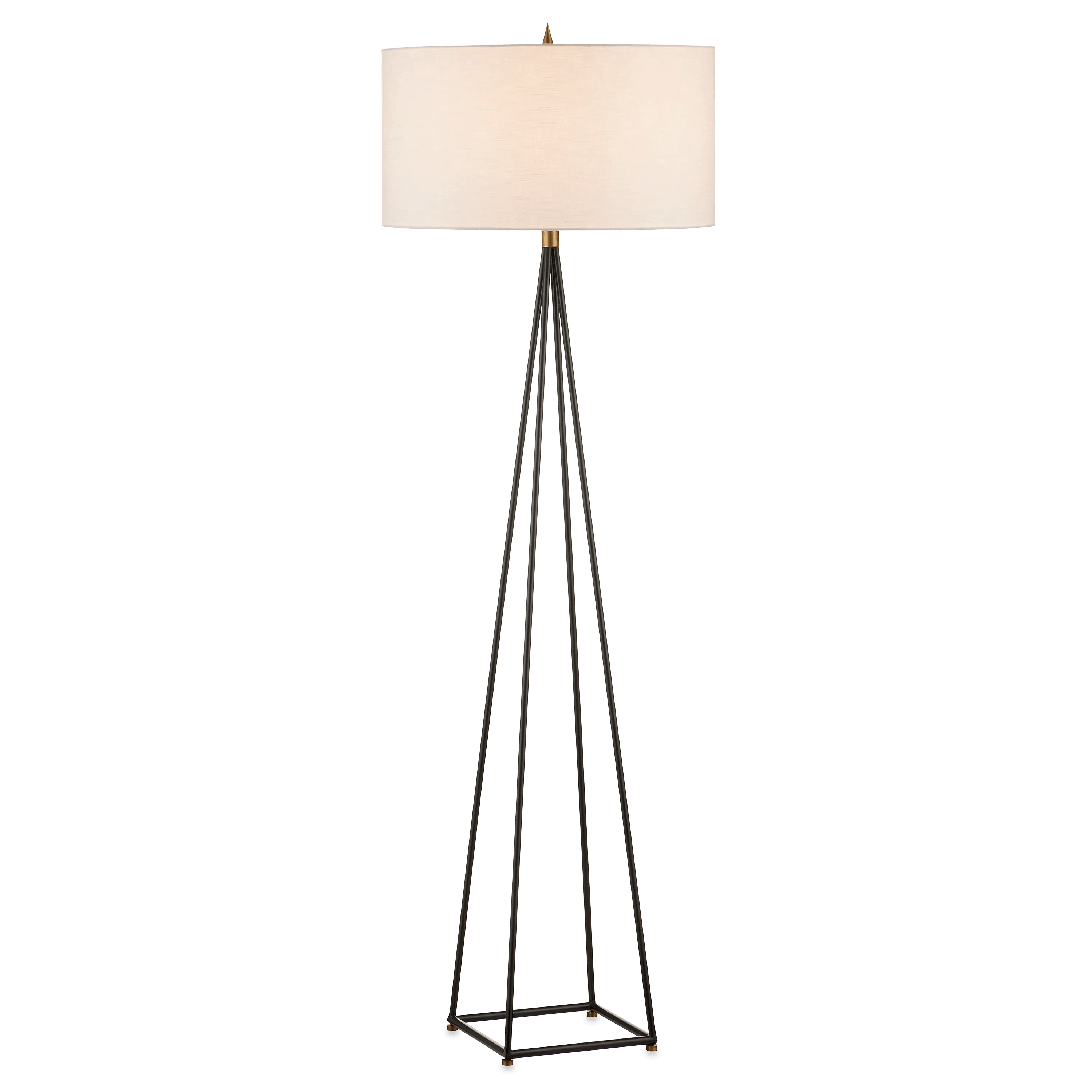 Wood Floor Lamp with Natural Grain for a Warm and Organic FeelFiction Floor Lamp