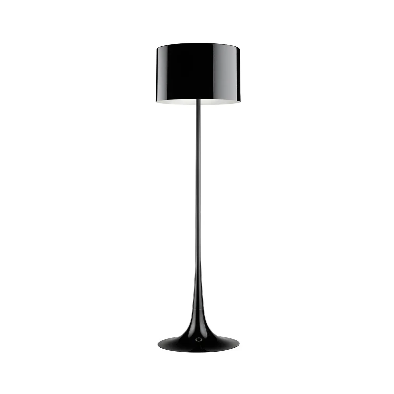 USB Charging Port Floor Lamp for Convenient Device ChargingSpun Light Floor Lamp in Various Colors