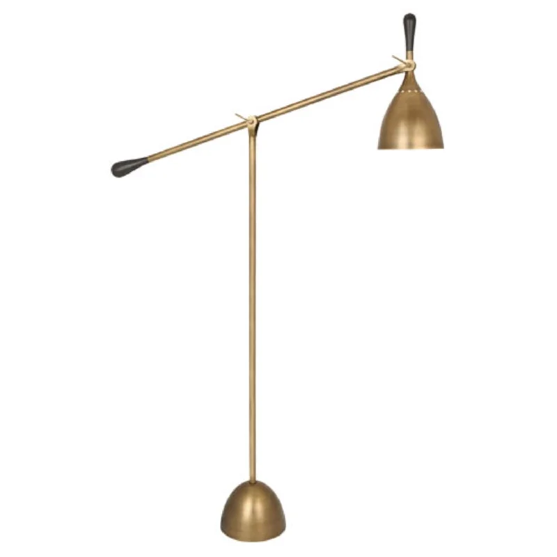 Fabric Floor Lamp with a Linen Shade for a Relaxed AestheticLedger Floor Lamp