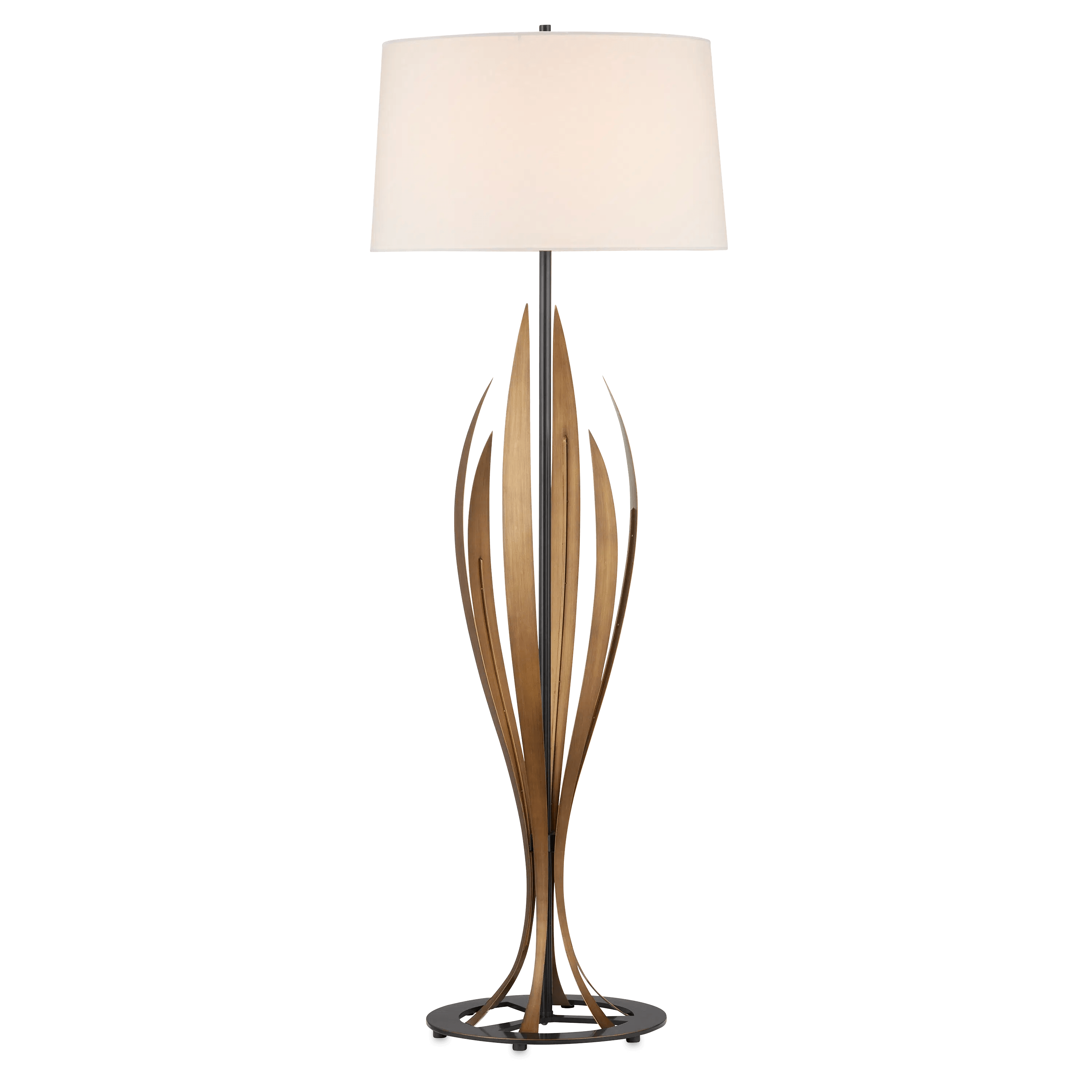 Fabric Floor Lamp with a Linen Shade for a Relaxed AestheticNeilos Floor Lamp