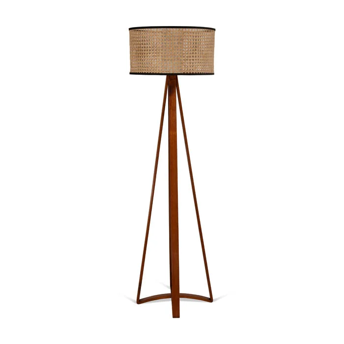 Fabric Floor Lamp with a Linen Shade for a Relaxed AestheticNova Floor Lamp