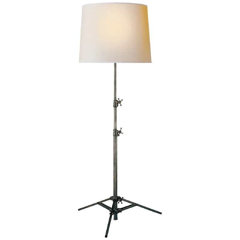 Glass Floor Lamp with Frosted Shades for Soft Diffused LightStudio Floor Lamp