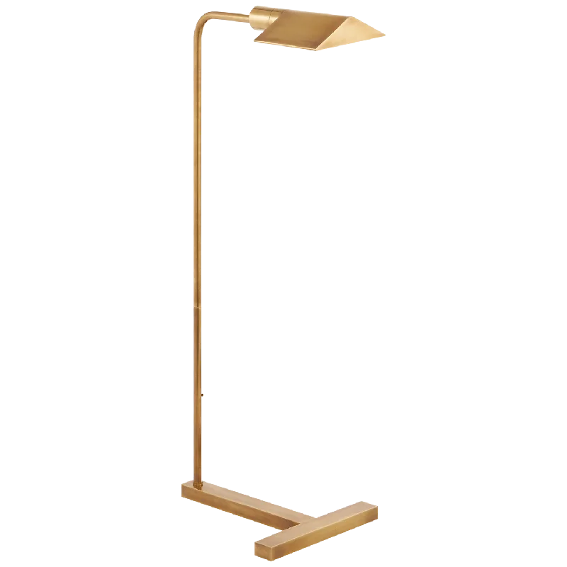 Glass Floor Lamp with Frosted Shades for Soft Diffused LightWilliam Pharmacy Lamp