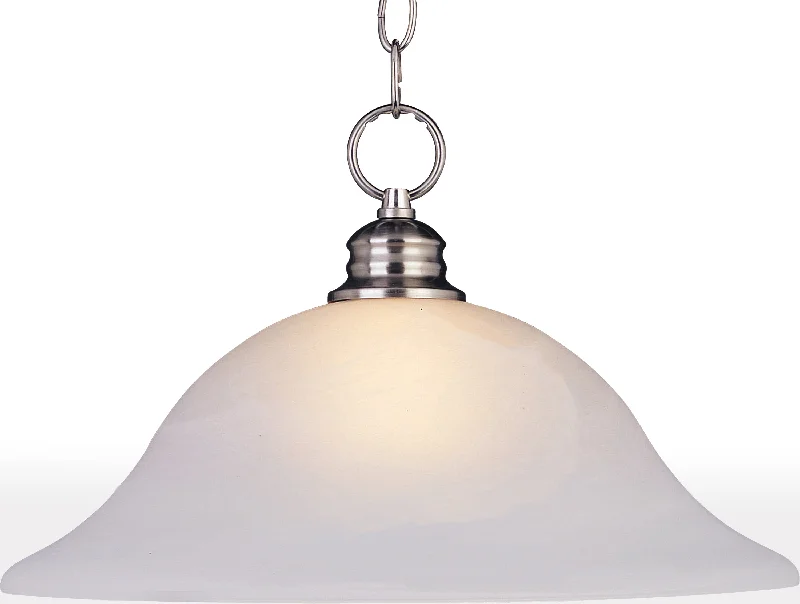 Glass Ceiling Lights with Frosted, Colored, or Etched GlassEssentials 1-Light Pendant