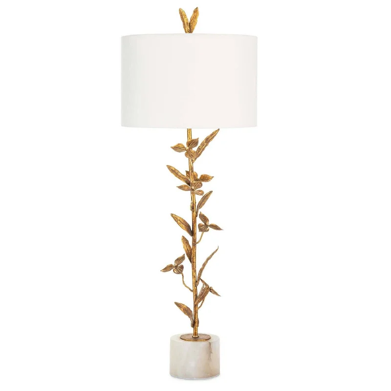 fabric table lamps with a linen shade for a relaxed and breathable lookTrillium Buffet Lamp