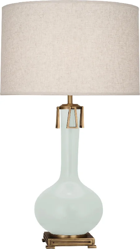 wooden table lamps with natural grain for a warm and organic feelOne Light Table Lamp